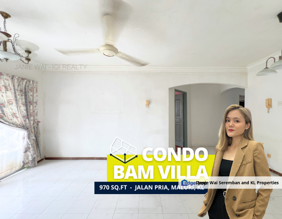 Bam Villa Condominiums Maluri Cheras Kuala Lumpur Full Loan / LPPSA for ...
