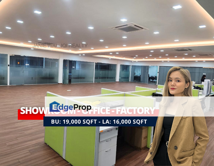 Temasya Glenmarie Industrial Park Shah Alam Glenmarie Hicom Bungalow Factory Showroom Office HQ office Double Storey Detached, Selangor, Shah Alam