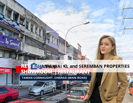 Taman Connaught Cheras Jalan Cerdas Retail Shop Lot Ground Floor, Kuala Lumpur, Cheras