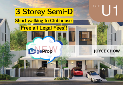 Freehold Semi-D, Located @ Twin Palms Sg Long for Sale, limited unit available!! Brand New unit from Developer !!, Selangor, Kajang
