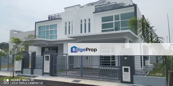 Gated Guarded Swimming Pool Gym 3 Storey Semi D @Klebang Melaka For Sales, Melaka, Klebang