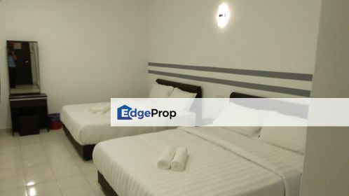 30 rooms strategic location Nice Renovated 3 joined 2 storey Hotel @ Kota Syahbandar Melaka for Sales, Melaka, Melaka Tengah