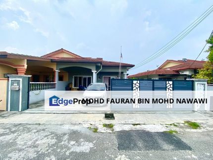 (MURAH) 1 Storey Semi D Taman Johan Setia Klang For Sale, Selangor, Klang