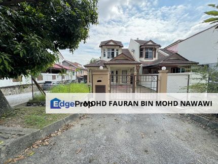 (END LOT) 2 Storey Seksyen 8 Shah Alam For Sale, Selangor, Shah Alam