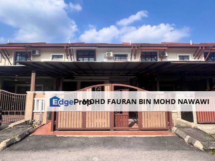 (FACING OPEN) 2 Storey Suakasih Bandar Tun Hussein Onn For Sale, Selangor, Cheras