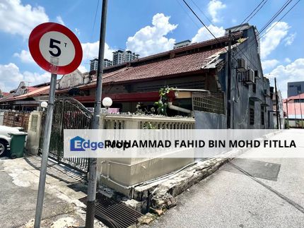 End Lot Freehold Single Storey Terrace @ Jalan Sentul, KL, Kuala Lumpur, Sentul