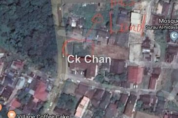 FREEHOLD Bungalow Land Jalan Bukit Senjuang Ujong Pasir Bandar Hilir Melaka Town