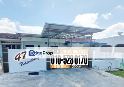 FREEHOLD RENO 1 STY Terrace Taman Datuk Palembang Bukit Baru Melaka  CHAN 010-5280170 FOR SALE@RM 450,000, Melaka, Melaka Tengah