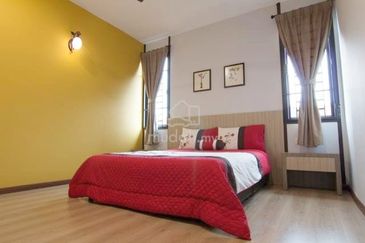 Bandar Hilir 2 Storey Half Wooden Bungalow Renovated Taman Seng Heng Melaka Town