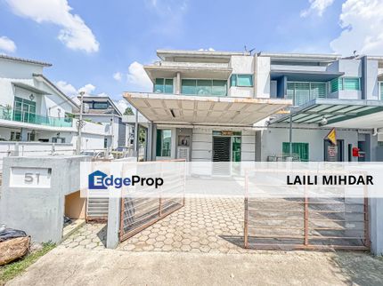 END LOT Double Storey Terrace Link Bandar Bukit Raja Klang, Selangor, Klang