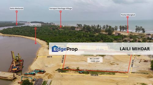 Tanah Kosong Pantai mangkuk Setiu Terengganu, Terengganu, Setiu