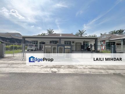 [HUG LAND & FACING OPEN] 1 Storey Semi-D House, Taman Desa Kencana, Meru Klang, Selangor, Klang