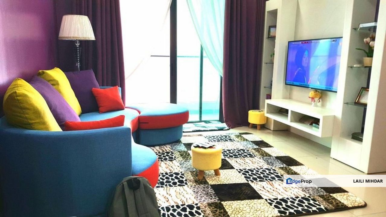 Lakepark Residence KL North Selayang For Sale Cornet Unit and Fully Furnished, Kuala Lumpur, Selayang