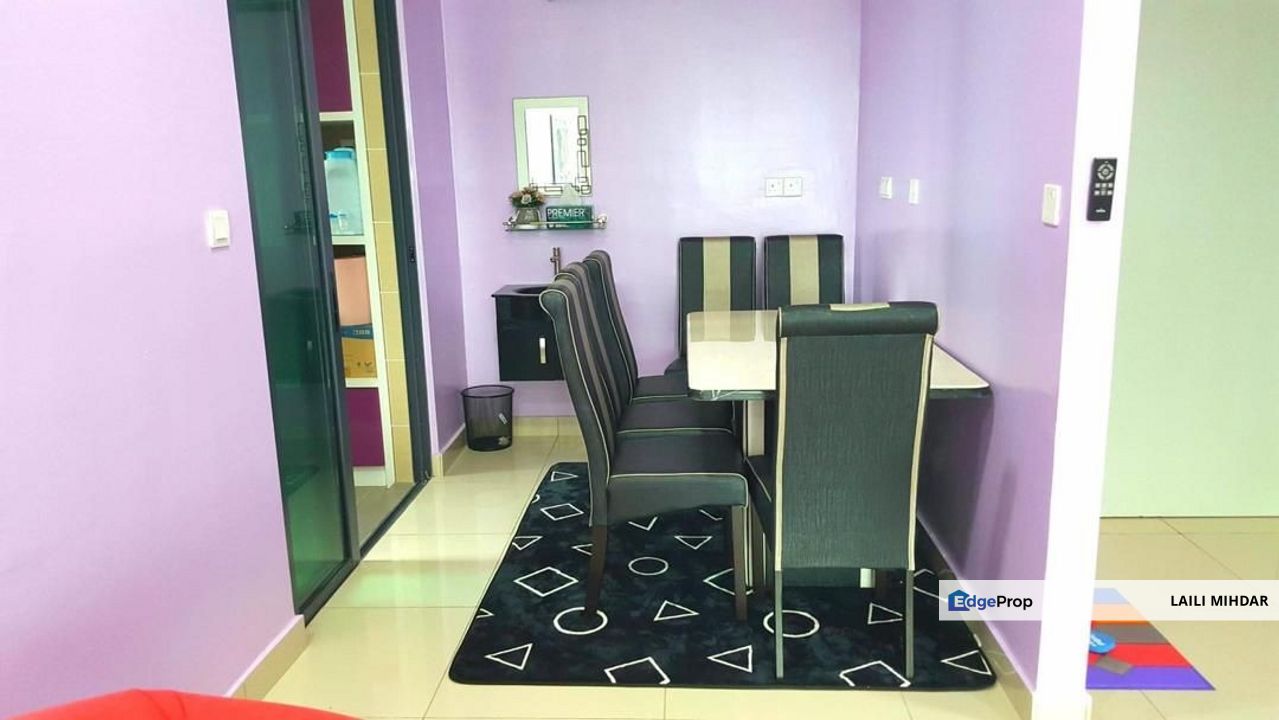Lakepark Residence KL North Selayang For Sale Cornet Unit and Fully Furnished, Kuala Lumpur, Selayang