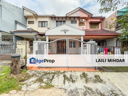 Double Storey Terrace, Taman Cemerlang, Gombak Kuala Lumpur, Selangor, Gombak