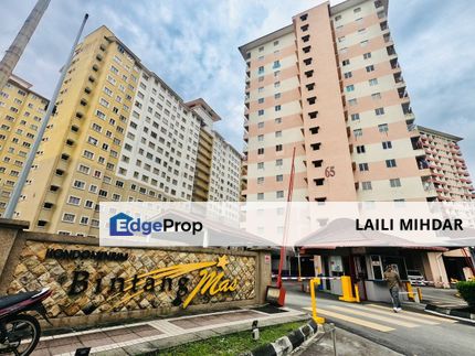 CORNER UNIT BIGGEST SIZE Bintang Mas Condominium Cheras Kuala Lumpur, Kuala Lumpur, Cheras