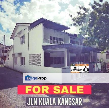 Cheap Sale FREEHOLD End Lot Hot Area  Jalan Kuala Kangsar KK Road Ipoh Town Tasek Merdeka, Perak, Ipoh