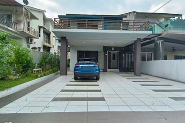 Big Size Semi D 44x80 Gate Puncak Jelapang First Garden Silibin Meru Square