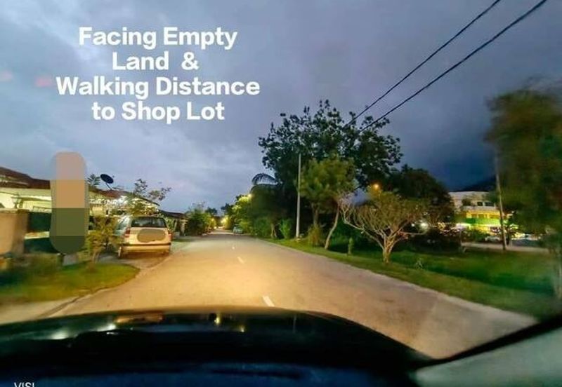 Easy Parking Facing Open Empty Land Silibin Rishah Buntong Jelapang First Garden