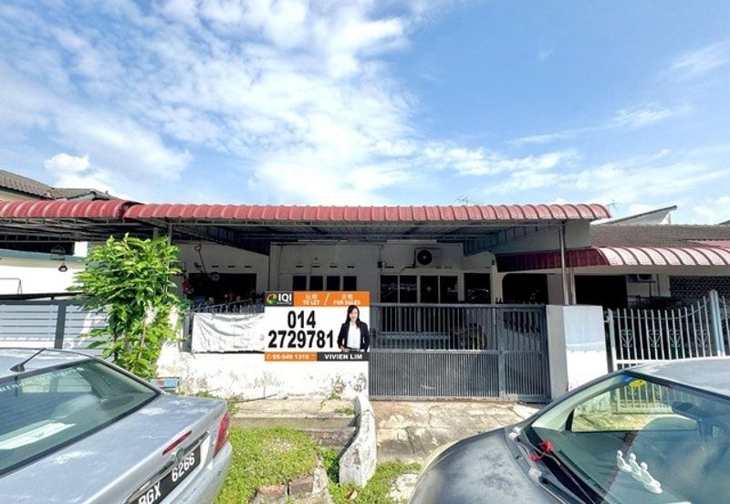 FREEHOLD Cheap Sale Pasir Puteh Taman Boon Bak Shatin Pinji Station 18 Town Ipoh 