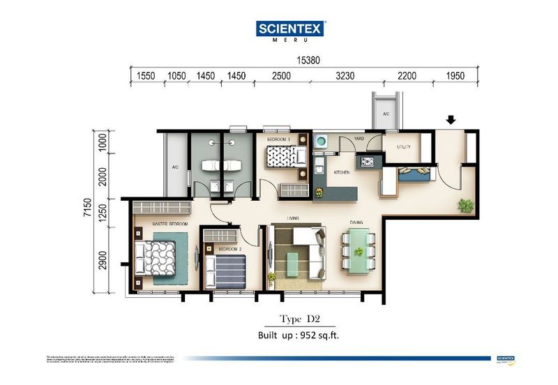 TAMAN MERU IDAMAN (SCIENTEX MERU)
