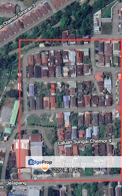 Cheap Sale 2919sqft Chemor Chepor Town Land Sungai Siput Klebang Taman, Perak, Kinta
