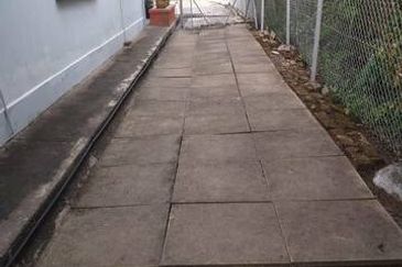 Walk to Shop 3000sqft Big Semi D Single Storey Pasir Puteh Pengkalan Station 18 Pinji Ipoh Town