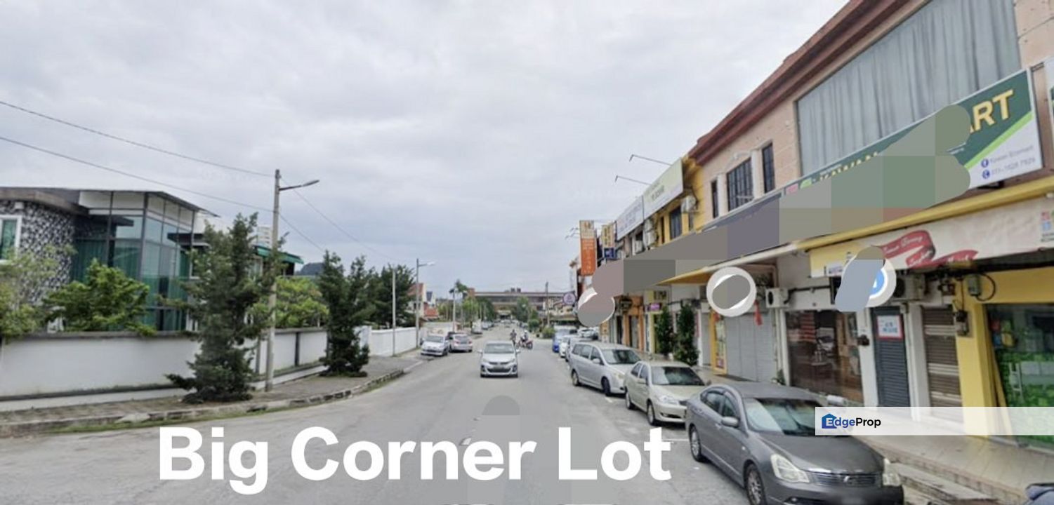 Corner Lot Bercham Taman Desa Kencana Shop Lot Rent Mewah Dermawan Ipo, Perak, Ipoh