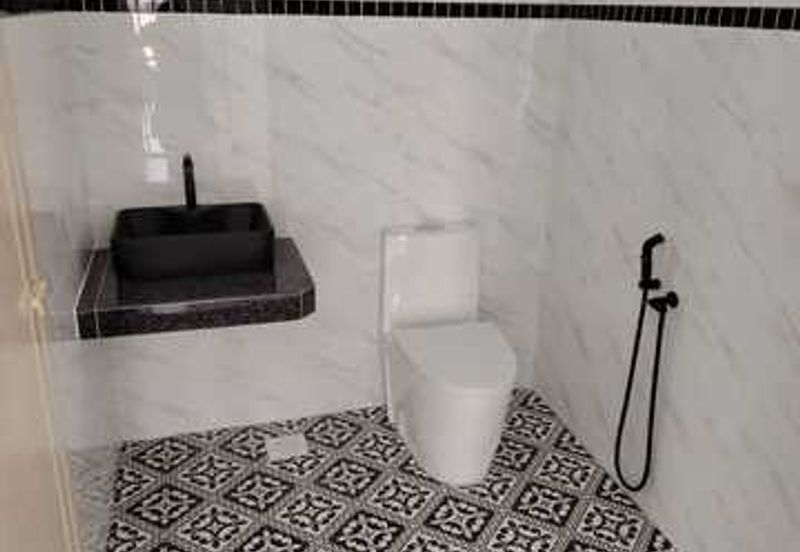 Kitchen Behind Brand New Gate Guard Marbella Ipoh South Precint Panorama Lapangan Perdana Botani