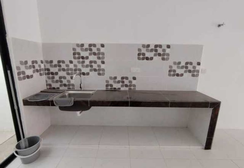 Kitchen Behind Brand New Gate Guard Marbella Ipoh South Precint Panorama Lapangan Perdana Botani