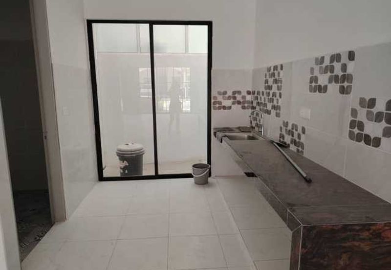 Kitchen Behind Brand New Gate Guard Marbella Ipoh South Precint Panorama Lapangan Perdana Botani