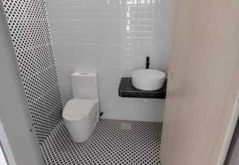 Kitchen Behind Brand New Gate Guard Marbella Ipoh South Precint Panorama Lapangan Perdana Botani