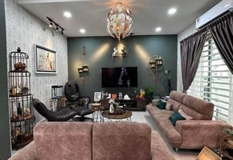 Renovate Gate Guard Fully Furnish FREEHOLD Meru Mutiara Sierra Desa Park Estate Idaman Scientex