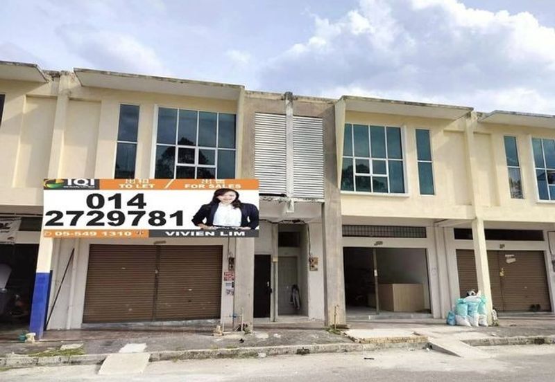 2 Unit Side By Side Cheap Sale Below Market Value Klebang Indah Tasek Chemor Meru Chepor