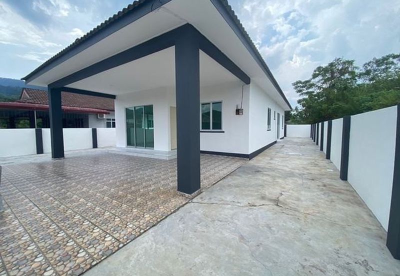 Renovate Modern Buntong Desa Rishah Single Sty Bungalow Silibin Menglembu Guntong Lahat