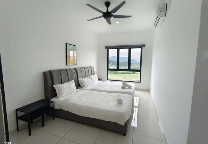 4 Room High Floor Cheap Sale Fully Furnish Horizon Fari Park Majestic Octagon Ipoh Town Garden Canning