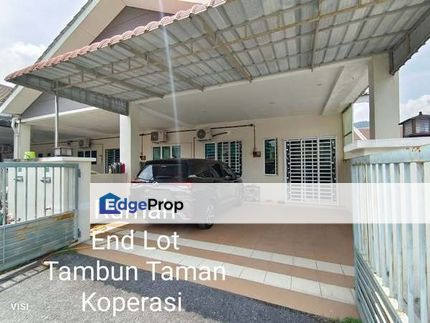 End Lot Tambun Taman Koperasi Single Sty Pakatan Jaya Bercham Bandar Baru Perpaduan, Perak, Ipoh