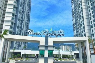 Super Cheap Sale High Floor Casa Kayangan Meru King Scientex Prima DWJ Chemor Jelapang