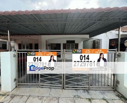 Good Condition Panorama Lapangan Perdana Single Storey Botani Pengkalan Sppk , Perak, Ipoh