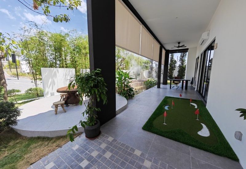 Brand New 4 Cars Can Park Semi D Bungalow Dees Botani Panorama Lapangan Perdana Pengkalan