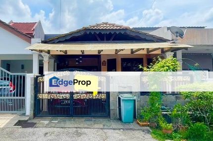 CHEAPEST | RENOVATED | 1.5 Storey House Taman Setapak Indah, Setapak, Kuala Lumpur, Setapak