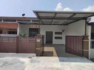 Taman melaka baru 22x70 single storey Terrace facing Padang non bumi ...