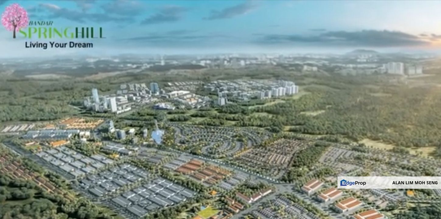 Bungalow Land at Bandar Springhill For Sale, Negeri Sembilan, Siliau