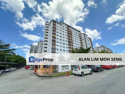 Pangsapuri Suria Permai at Seri Kembangan Apartment For Sale, Selangor, Seri Kembangan