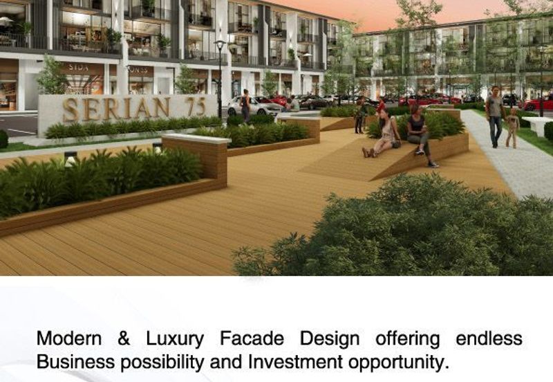 Serian 75 Premium Sub-Urban Shophouses