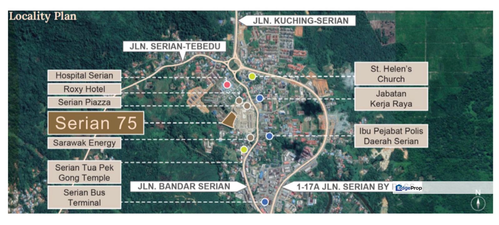 Serian 75 Premium Sub-Urban Shophouses, Sarawak, Serian