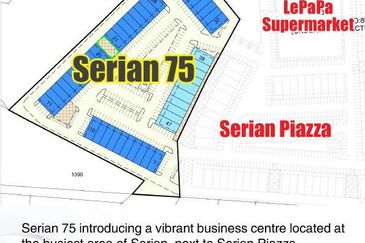 Serian 75 Premium Sub-Urban Shophouses