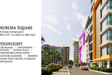 Sri Pertiwi, AURORA SQUARE @ Moyan