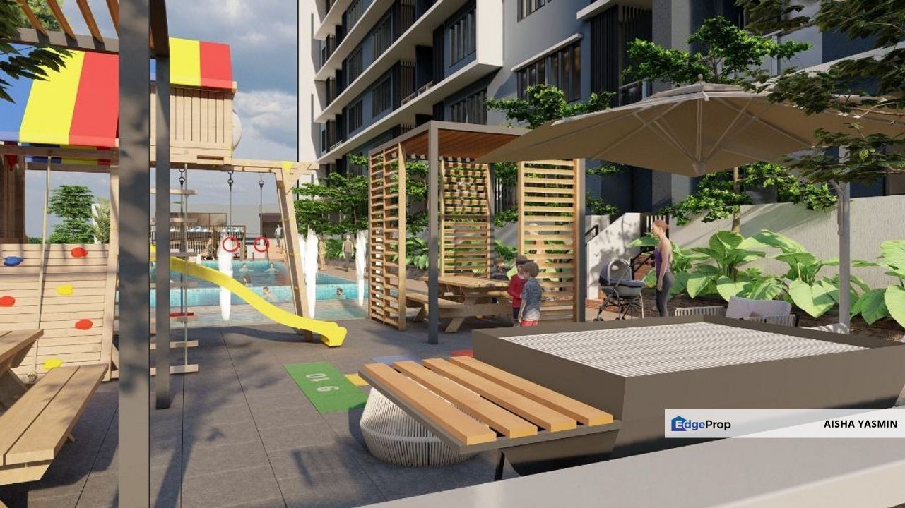 Service Apartment The Banquet across Boulevard Mall Kuching, Sarawak, Kuching