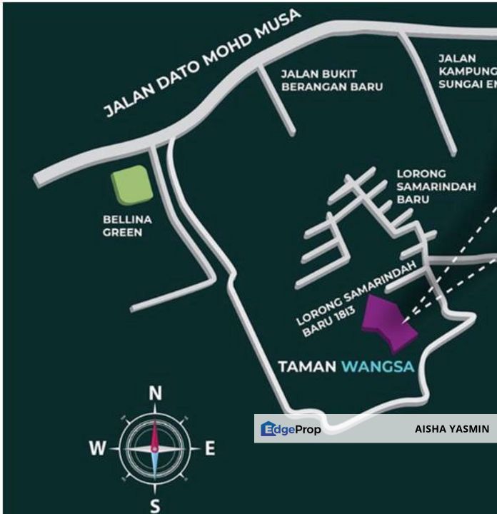 Taman wangsa @'Samarindah, Sarawak, Kota Samarahan